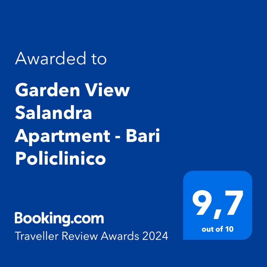Garden View Salandra Apartment - Bari Policlinico Exterior photo